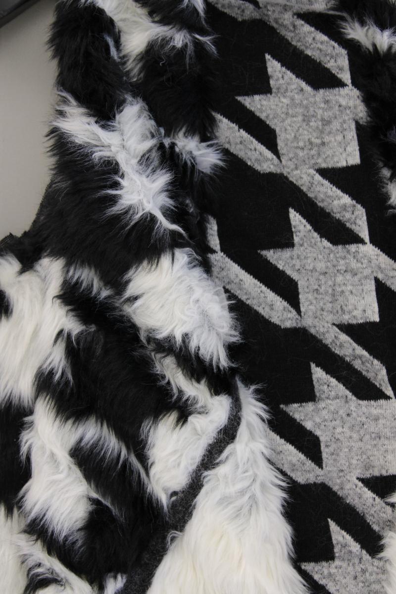 Kunstfellweste Gr. OneSize schwarz