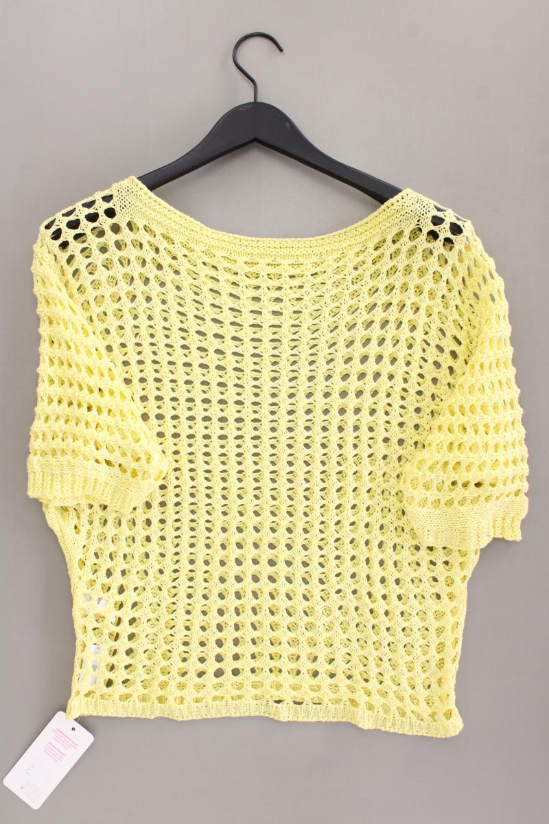 Häkelshirt Gr. OneSize neu mit Etikett Neupreis: 29,9€! Kurzarm gelb