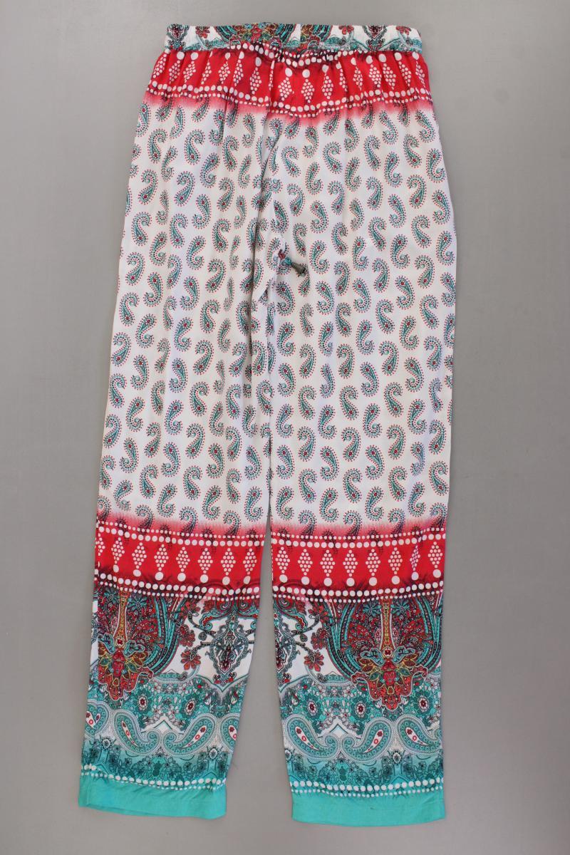 Mekstone Stoffhose Gr. 36 mit Paisleymuster mehrfarbig aus Viskose
