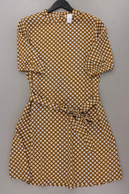 Jacqueline de Yong Kurzarmkleid Gr. 42 mit Blumenmuster neuwertig mit Gürtel