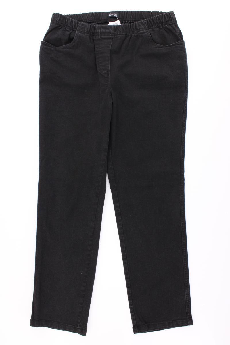 Paola Straight Jeans Gr. 46 grau aus Baumwolle