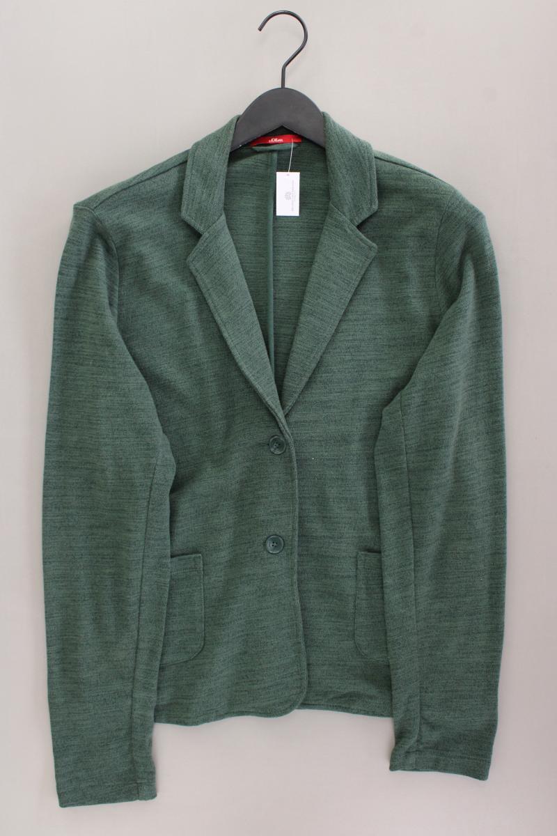 s.Oliver Classic Blazer Gr. 44 grün aus Baumwolle