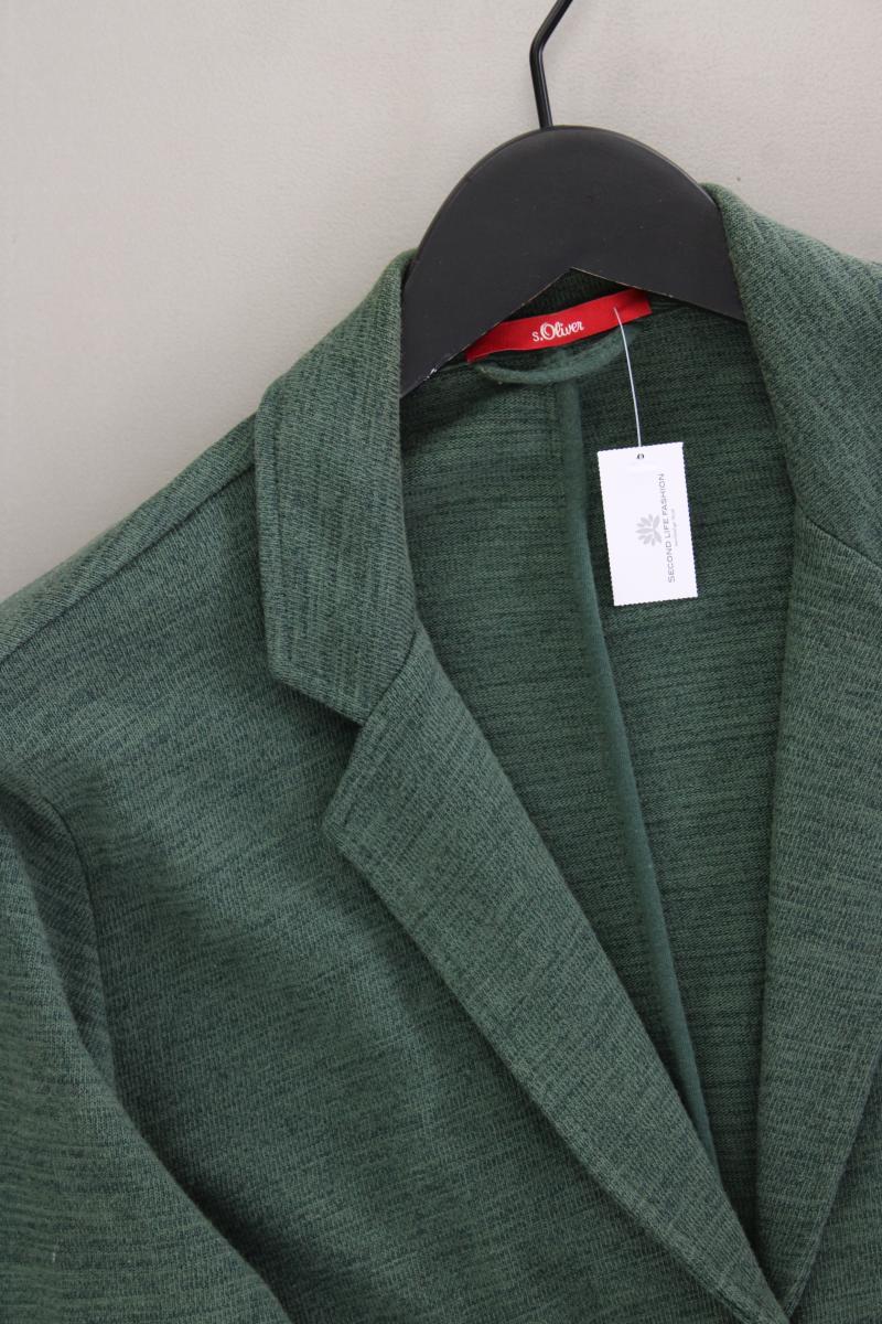 s.Oliver Classic Blazer Gr. 44 grün aus Baumwolle