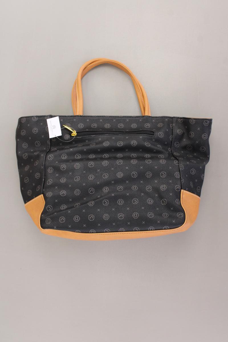 David Jones Henkeltasche neuwertig schwarz aus Kunstleder