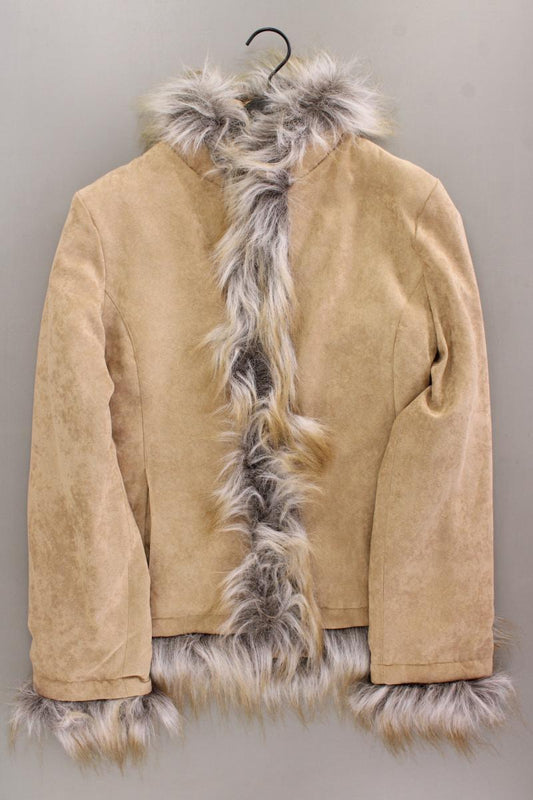 Y2K Jacke Gr. M Vintage creme aus Polyester