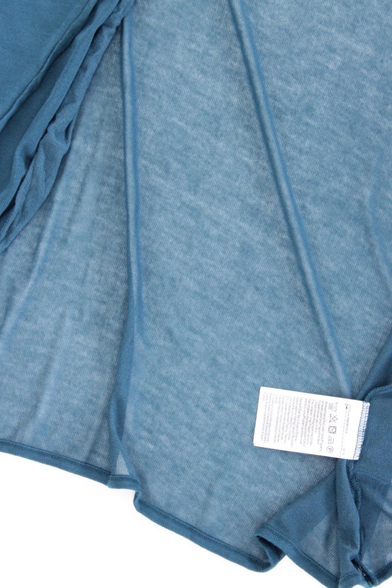 Street One Strickjacke Gr. 40 Langarm blau aus Viskose
