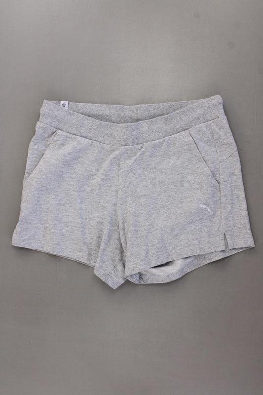 Puma Sweatshorts Gr. 38 grau aus Baumwolle