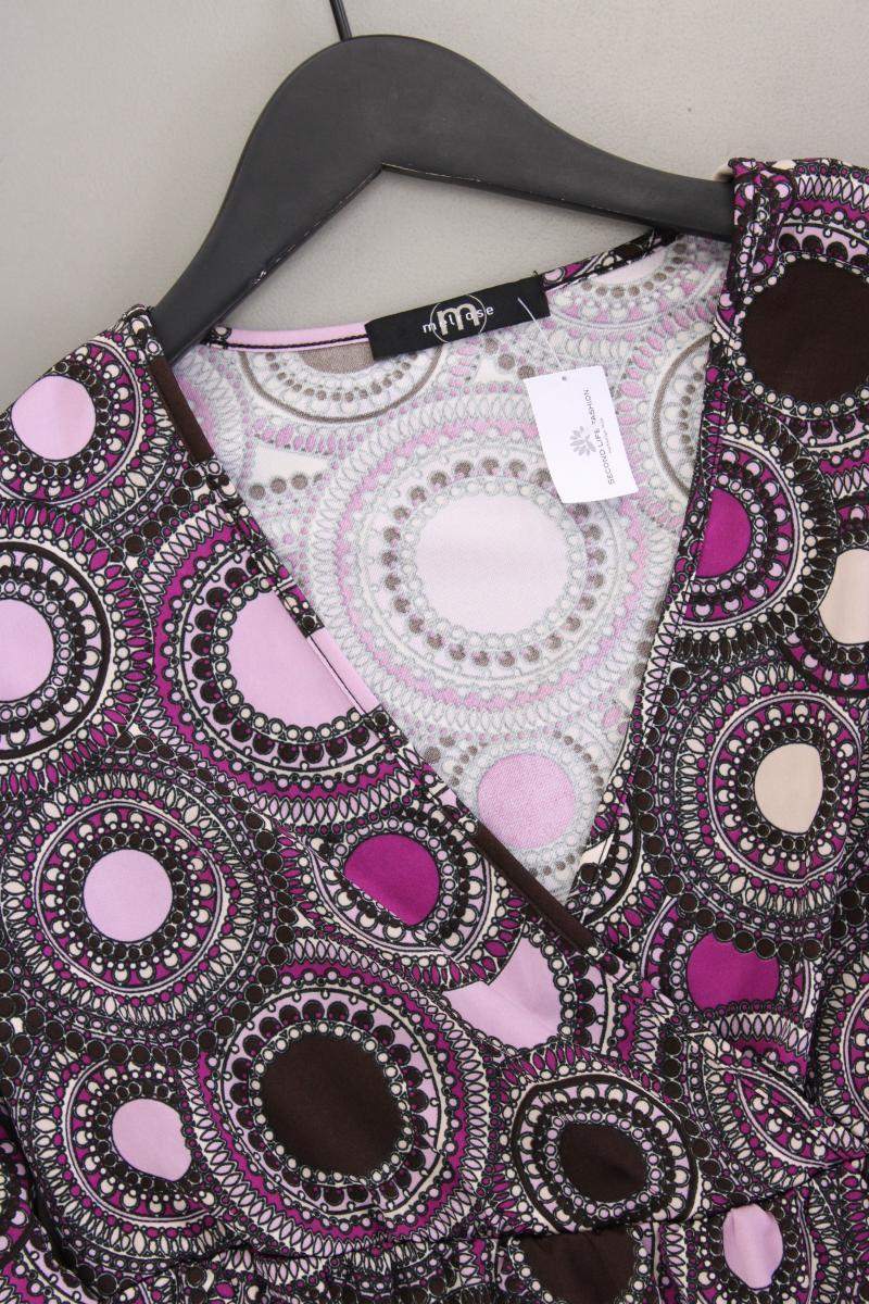 Melrose Minikleid Y2K Gr. 38 Langarm Vintage lila aus Polyester