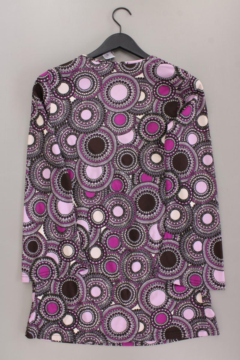 Melrose Minikleid Y2K Gr. 38 Langarm Vintage lila aus Polyester