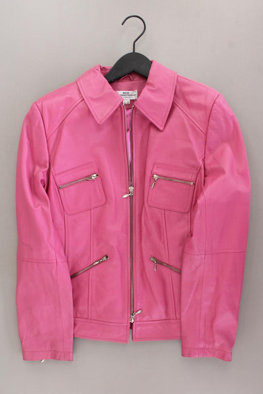 Best Connections Lederjacke Gr. 38 pink