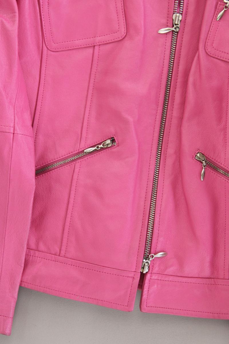 Best Connections Lederjacke Gr. 38 pink