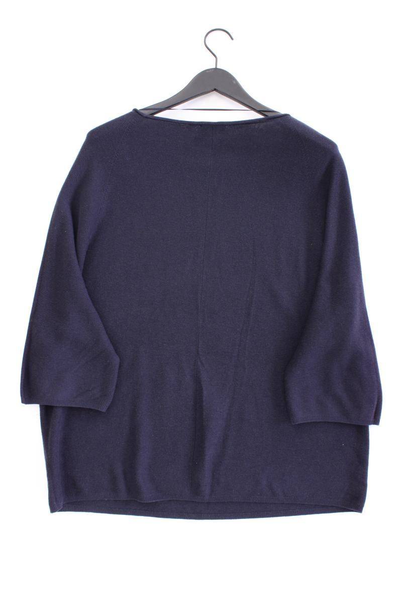 s.Oliver Feinstrickpullover Gr. 46 blau aus Viskose