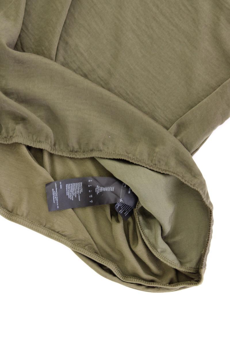 s.Oliver Kurzarmbluse Gr. 38 olivgrün aus Polyester