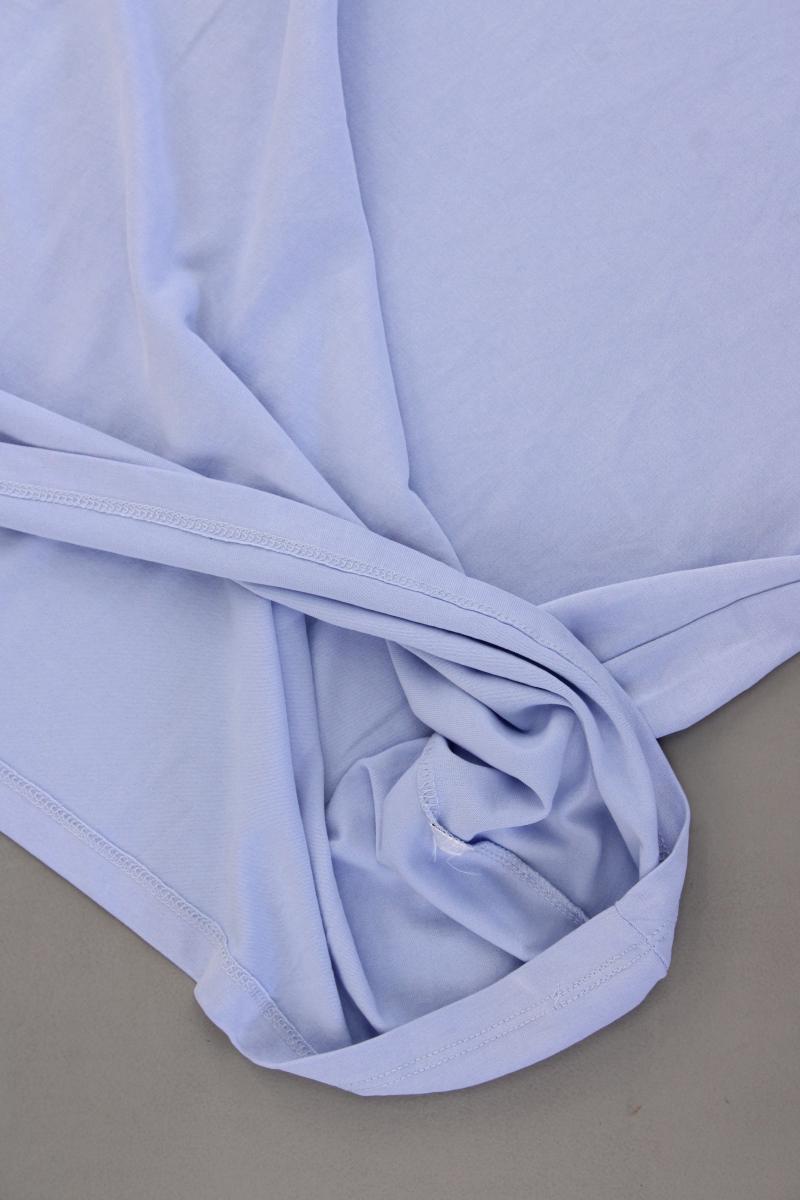 Pieces Shirt mit V-Ausschnitt Gr. XL neuwertig Kurzarm blau