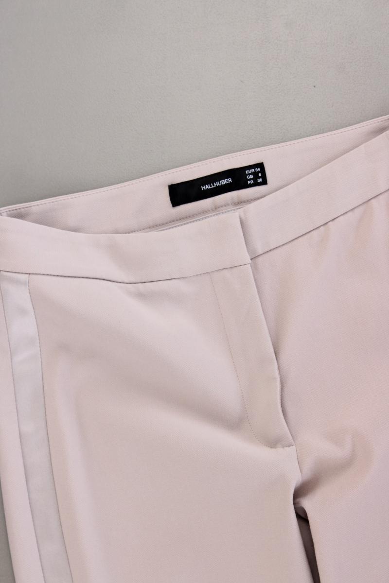 Hallhuber Stoffhose Gr. 34 neuwertig creme