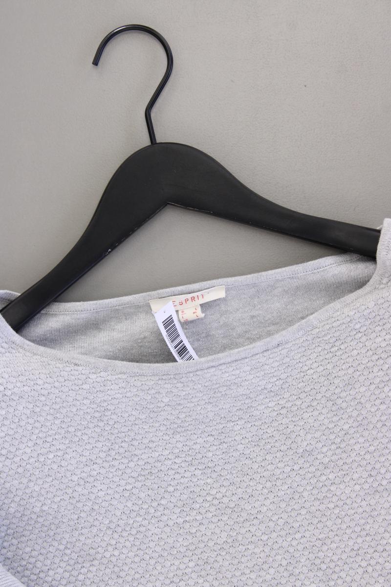 Esprit Feinstrickpullover Gr. L grau