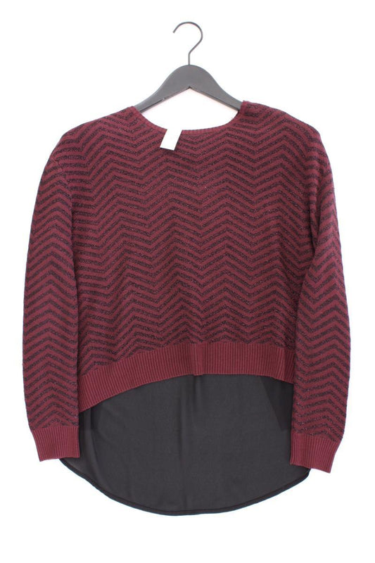 Le temps des cerises Feinstrickpullover Gr. XS rot aus Viskose