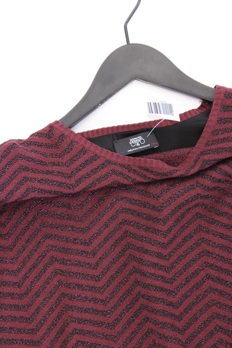 Le temps des cerises Feinstrickpullover Gr. XS rot aus Viskose