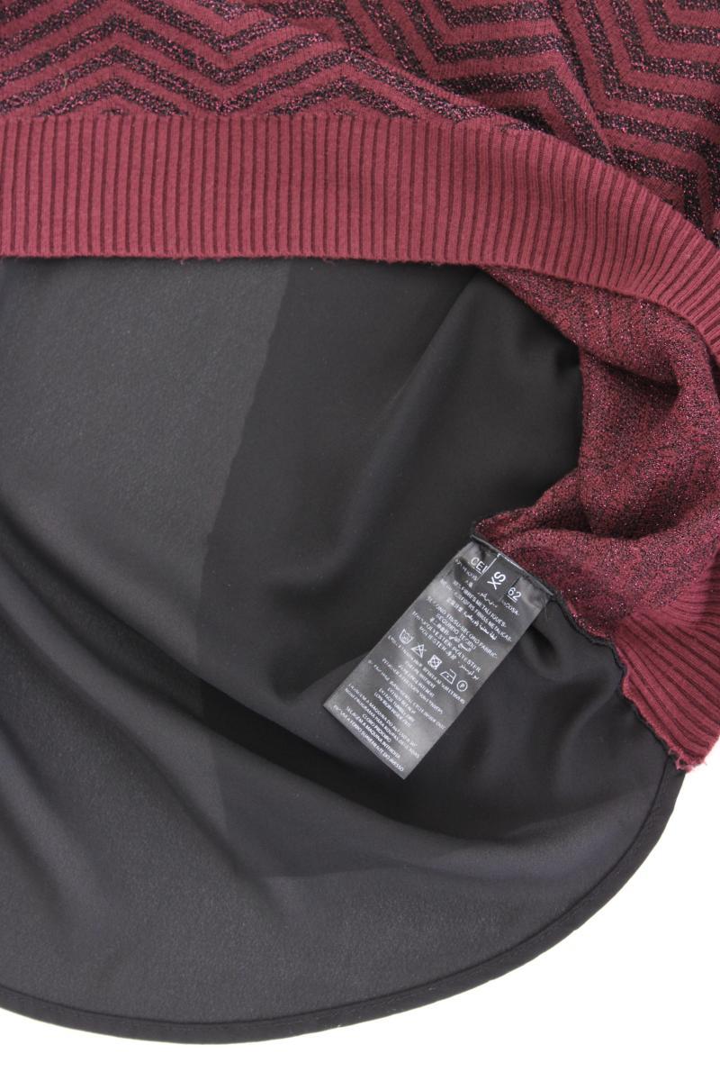 Le temps des cerises Feinstrickpullover Gr. XS rot aus Viskose