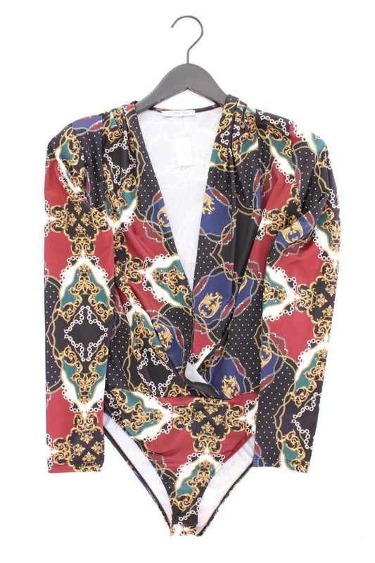 Zara Printshirt Gr. M Langarm mehrfarbig aus Polyester