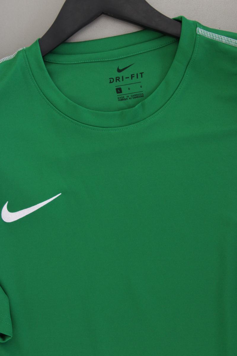 Nike Sportshirt für Herren Gr. L neuwertig Kurzarm grün