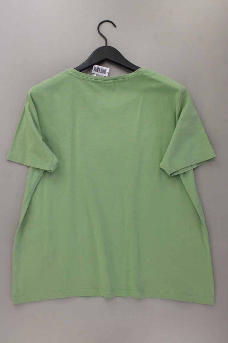 Paola T-Shirt Gr. 48 Kurzarm grün aus Baumwolle