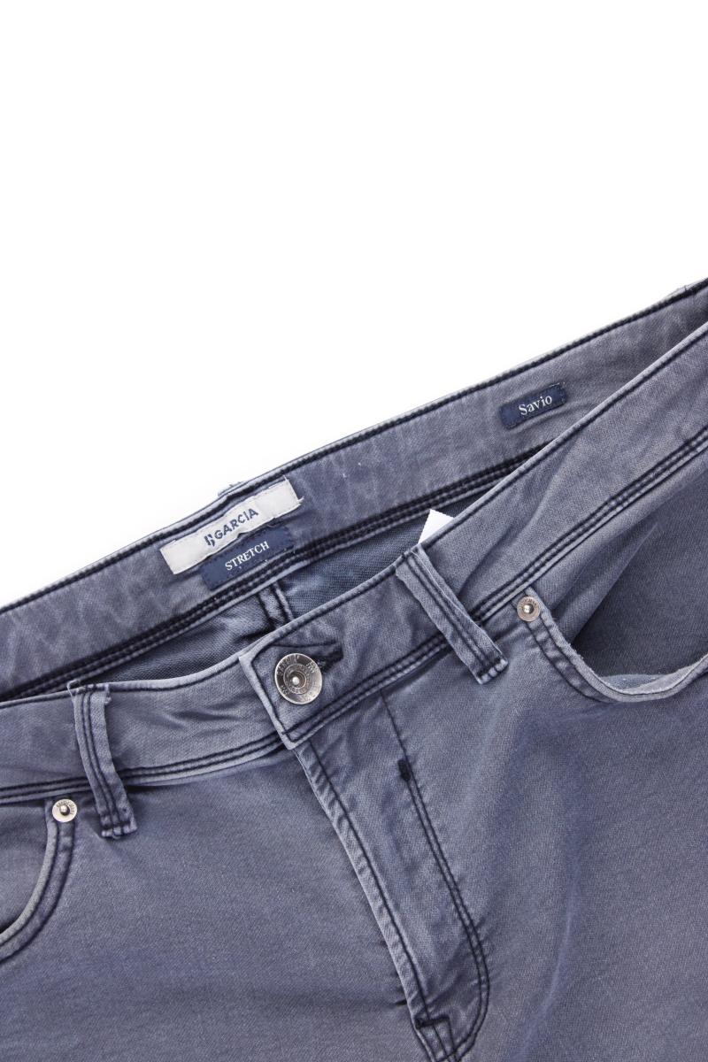 Garcia Jeans Jeansshorts für Herren Gr. W36 grau aus Baumwolle