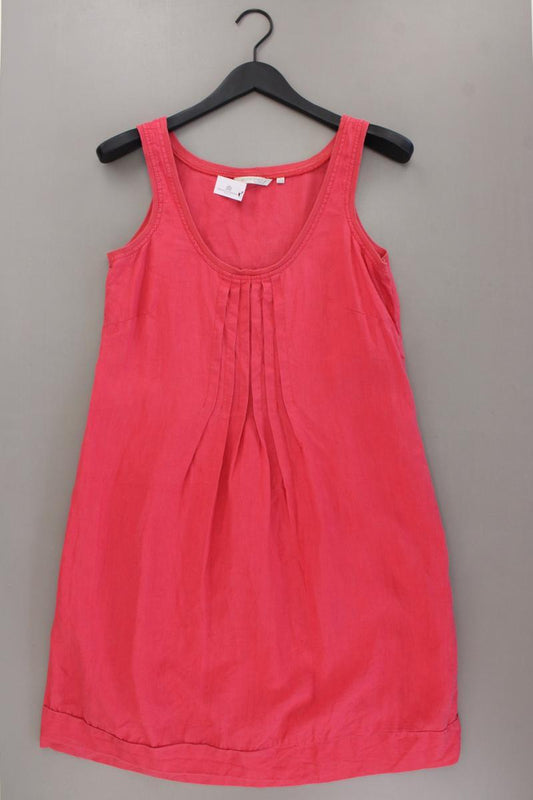 Anne L. Trägerkleid Gr. 36/38 rot aus Leinen