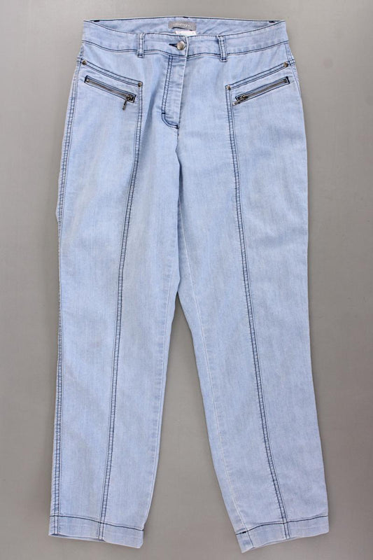Stehmann Straight Jeans Gr. Kurzgröße 20 blau aus Baumwolle
