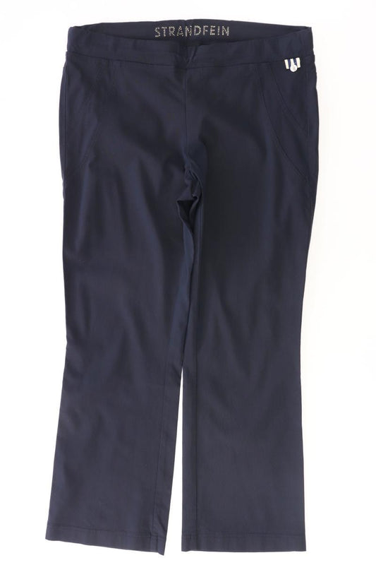 STRANDFEIN Stretchhose Gr. 46 blau aus Viskose