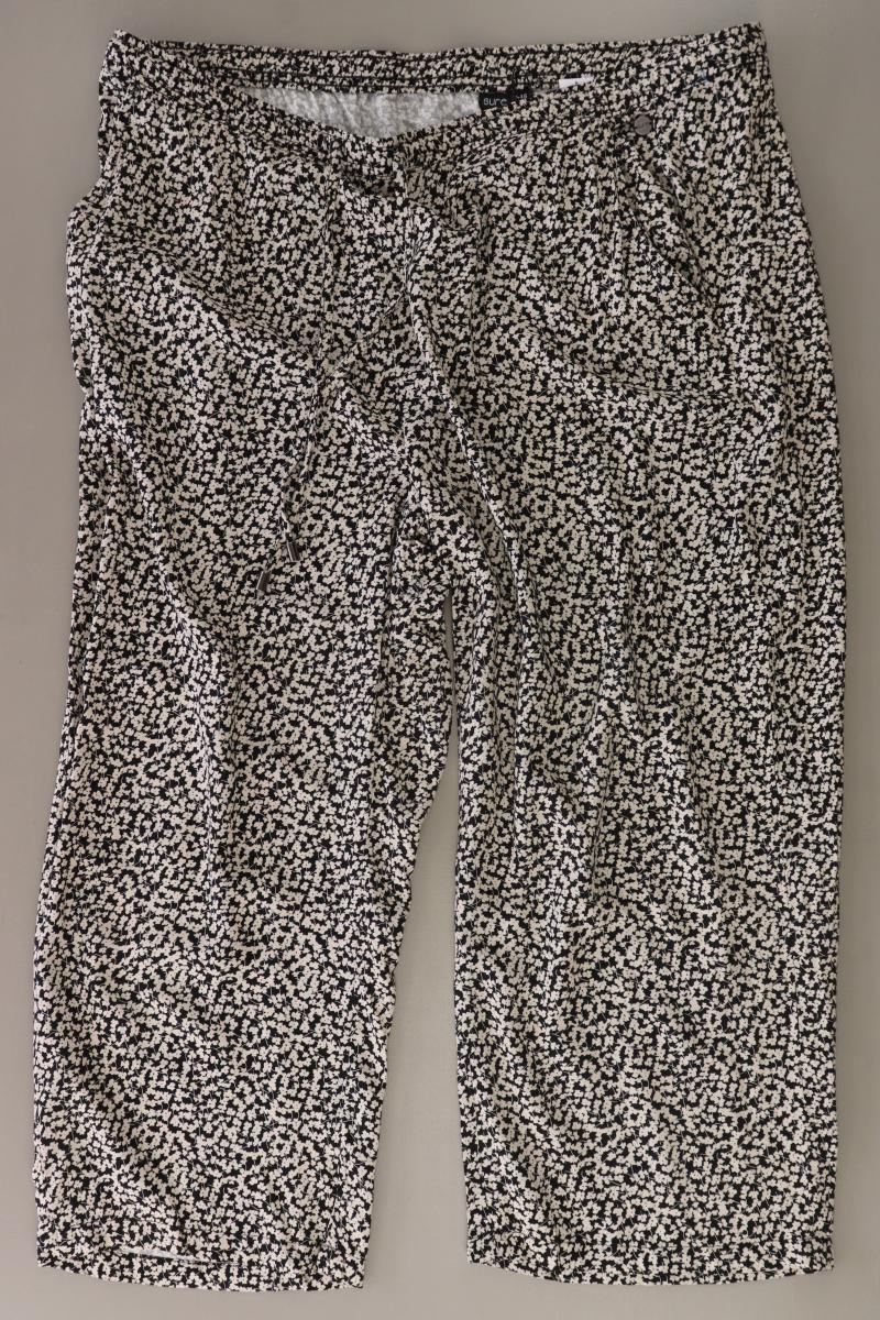Sure Stoffhose Gr. 46 mit Blumenmuster mehrfarbig aus Viskose