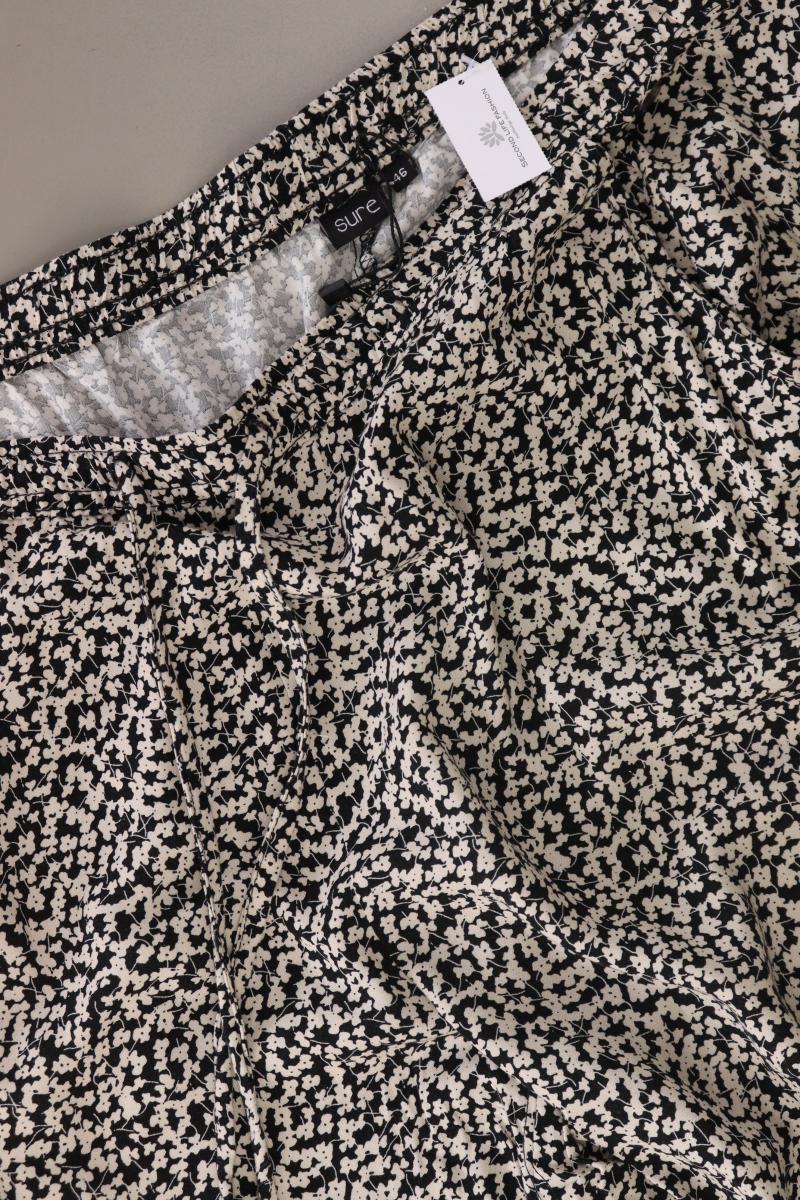 Sure Stoffhose Gr. 46 mit Blumenmuster mehrfarbig aus Viskose
