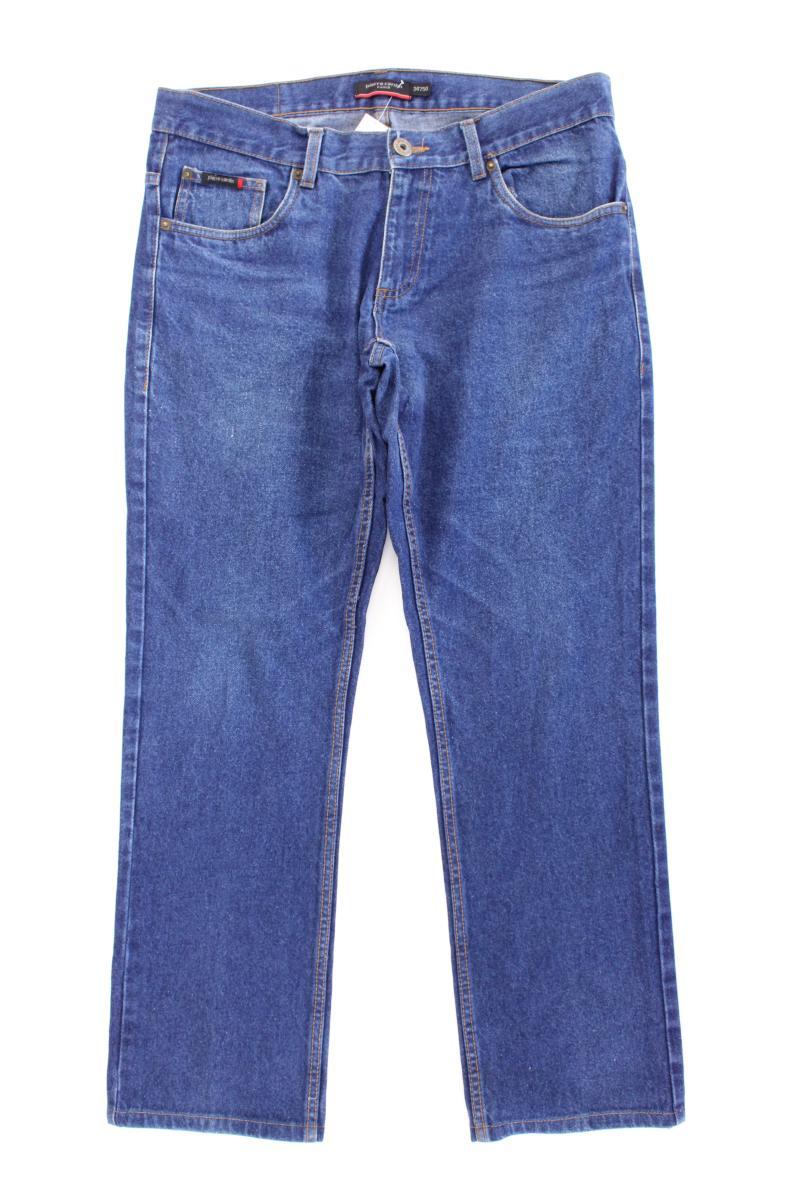 Pierre Cardin Straight Jeans für Herren Gr. W34 blau aus Baumwolle