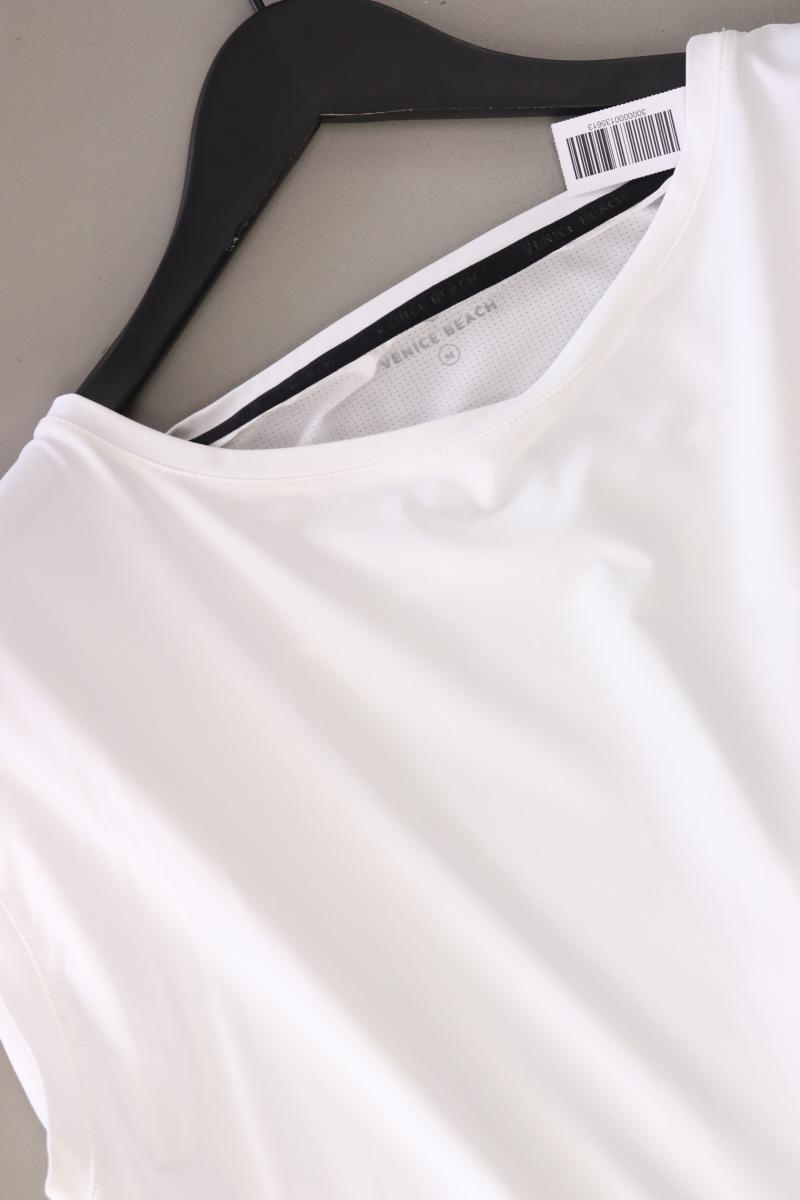 Venice Beach Sportshirt Gr. M Kurzarm weiß aus Polyamid