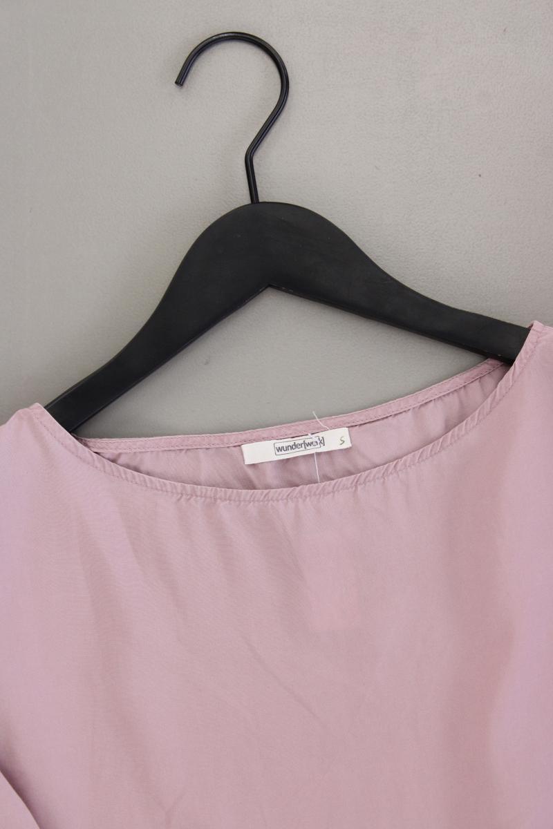 wunderwerk Kurzarmbluse Gr. S lila aus TENCEL
