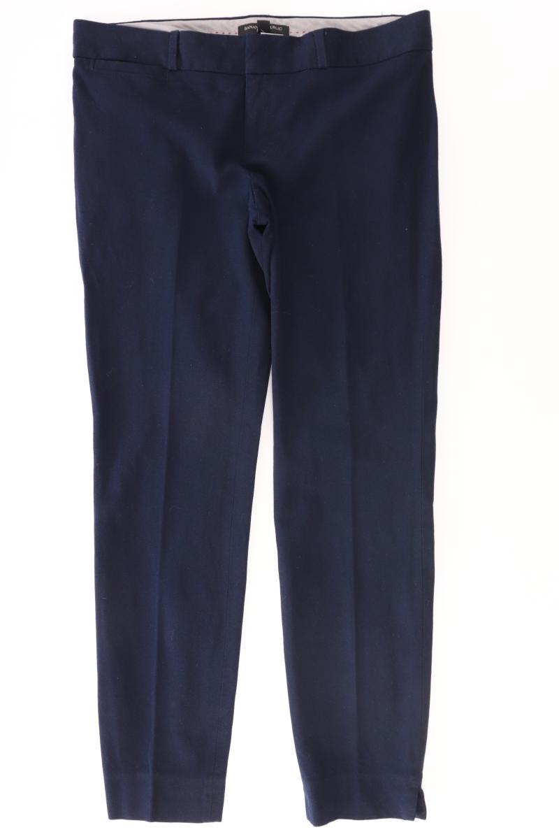 Banana Republic Anzughose Gr. US 4 (S) blau aus Viskose