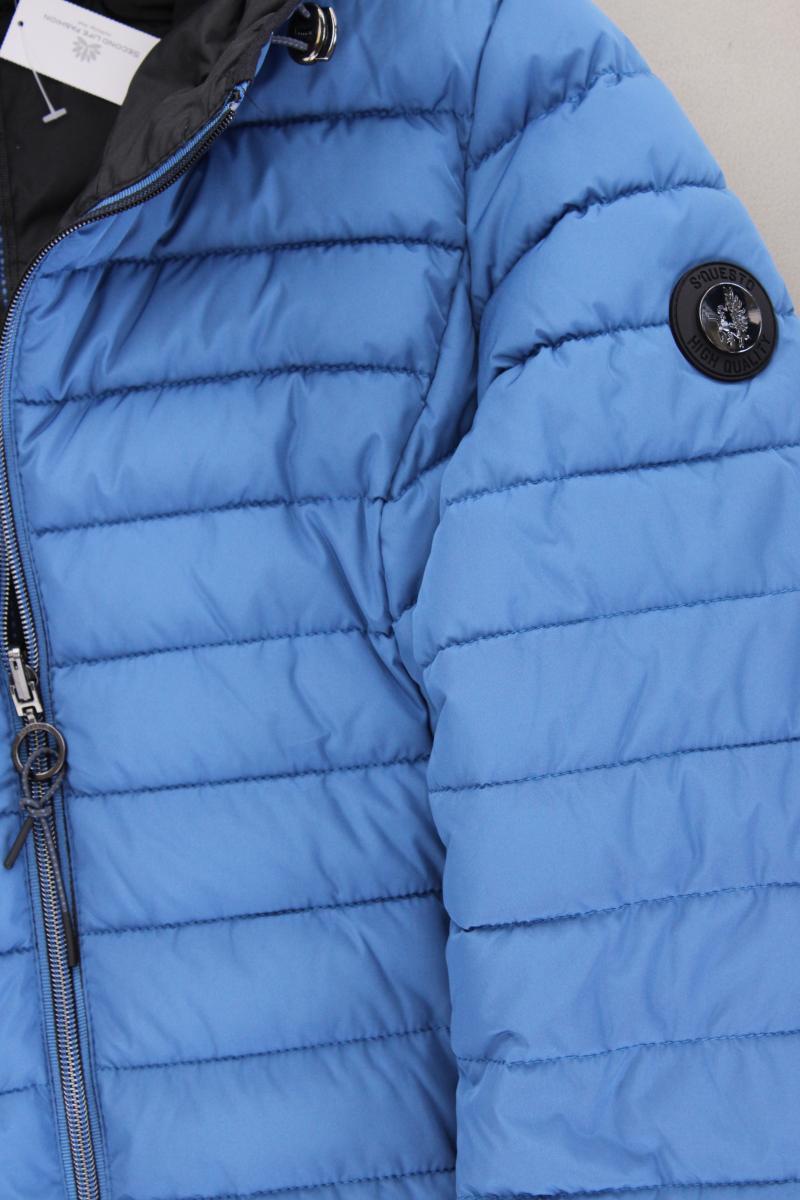 s'questo Wendemantel Gr. 36 neuwertig blau aus Polyester