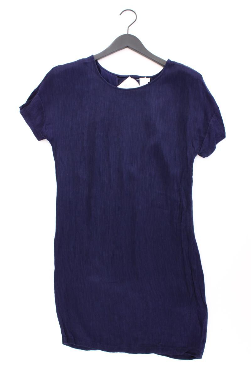 mbyM Kurzarmkleid Gr. M blau aus Cupro