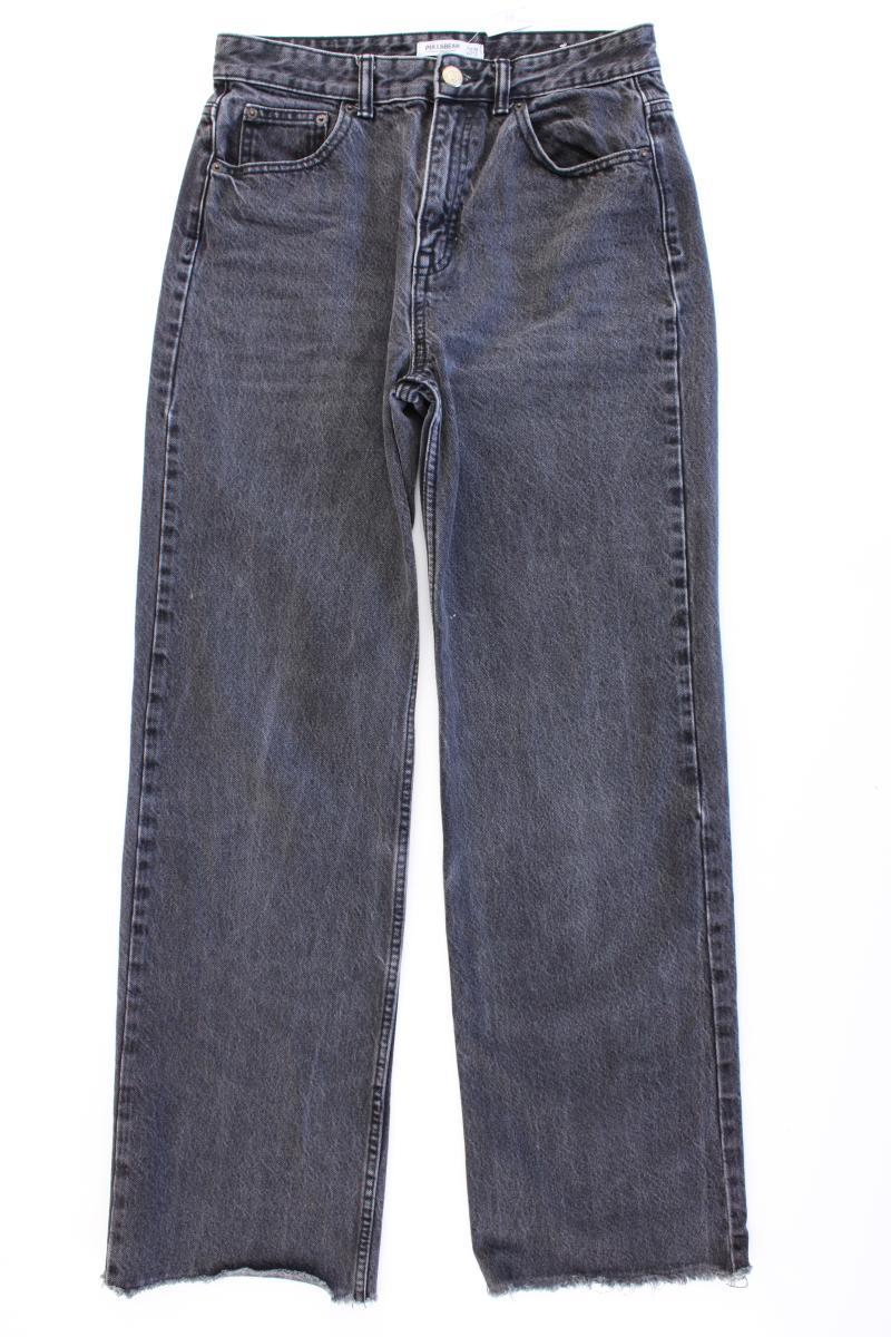 Pull&Bear Regular Jeans Gr. 38 grau aus Baumwolle