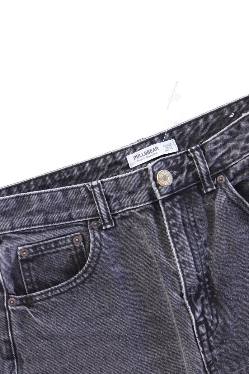 Pull&Bear Regular Jeans Gr. 38 grau aus Baumwolle