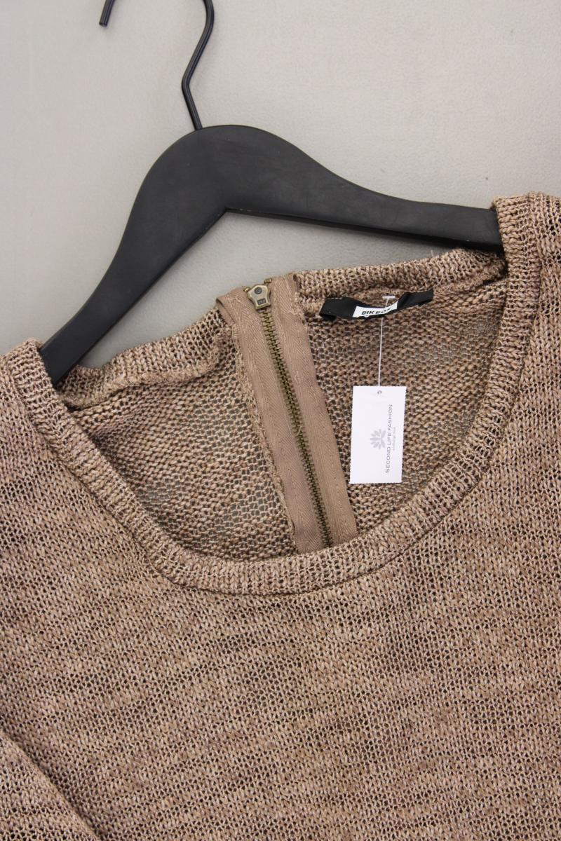 BIK BOK Grobstrickpullover Gr. S braun