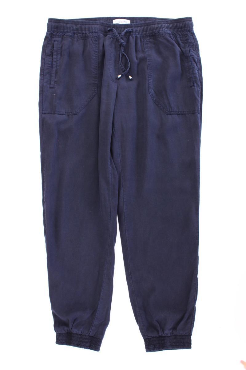 Christian Berg Stoffhose Gr. 42 blau aus Lyocell