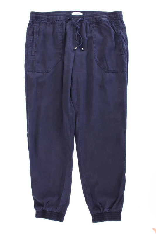 Christian Berg Stoffhose Gr. 42 blau aus Lyocell