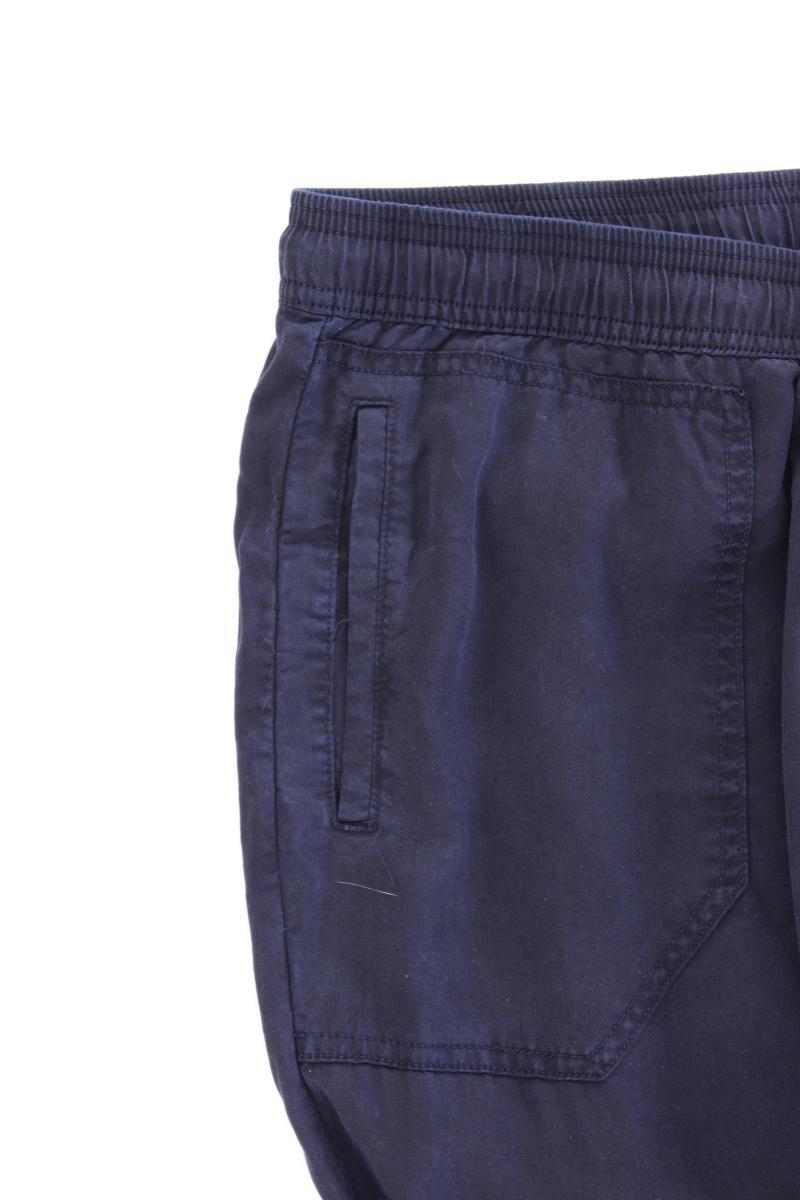 Christian Berg Stoffhose Gr. 42 blau aus Lyocell