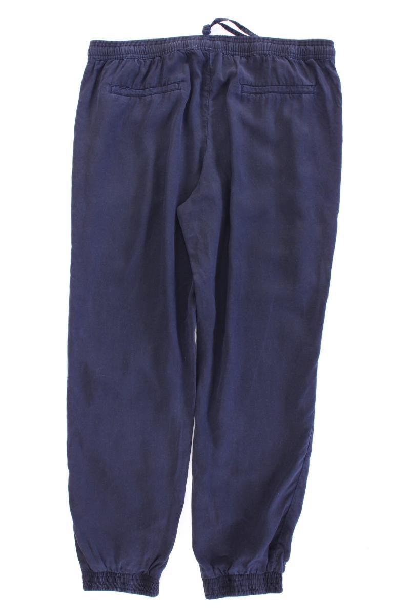 Christian Berg Stoffhose Gr. 42 blau aus Lyocell