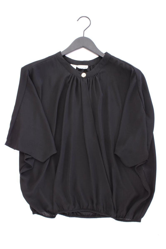 Maison 123 Paris Oversize-Bluse Gr. 36 3/4 Ärmel schwarz aus Polyester