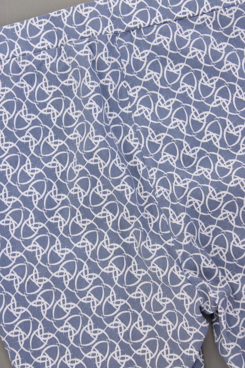 Helena Vera Stretchhose Gr. 48 blau aus Viskose