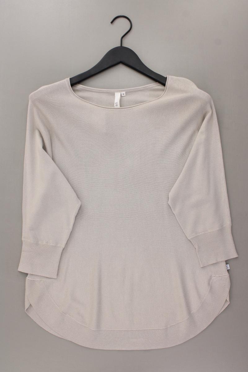 QS by s.Oliver Feinstrickpullover Gr. M grau aus Viskose