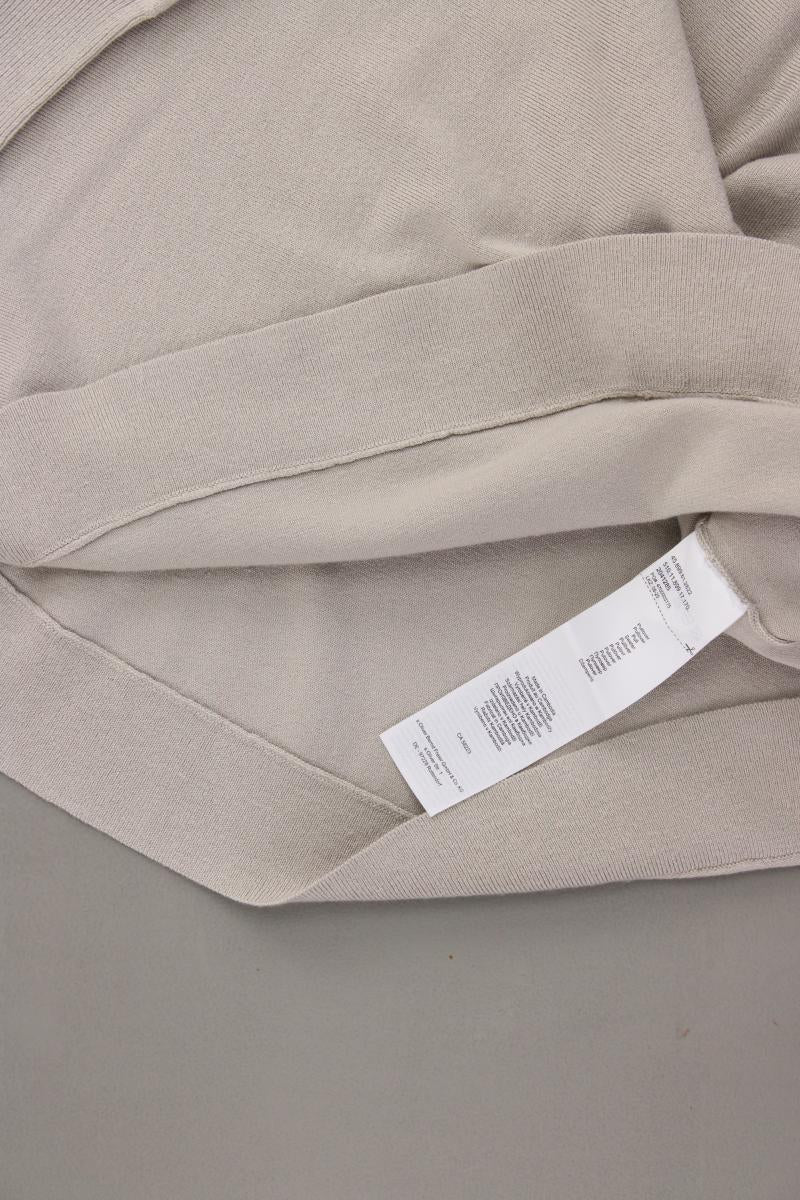 QS by s.Oliver Feinstrickpullover Gr. M grau aus Viskose