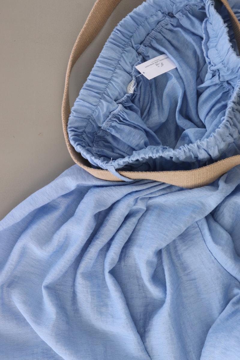 Stretchhose Gr. 36 mit Gürtel blau